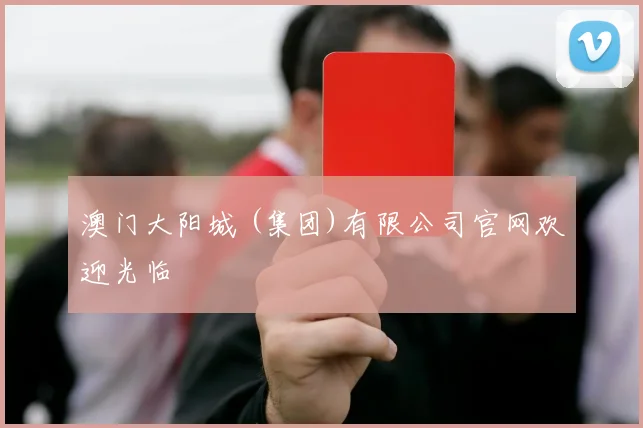 澳门大阳城 (集团)有限公司官网欢迎光临